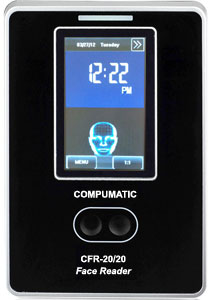 Compumatic CFR-20/20 Face Reader Biometric Facial Recognition Time Clock